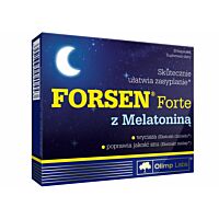 Forsen Forte z melatoniną skuteczne zasypianie – 30 kapsułek 
