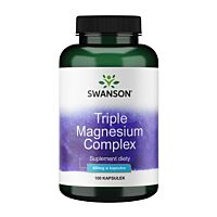 Swanson Triple Magnesium Complex 400 mg – kapsułki 100 szt.