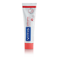 Vitis Anticaries 100 ml – przeciwpróchnicza pasta do zębów, zapobiegająca erozji szkliwa