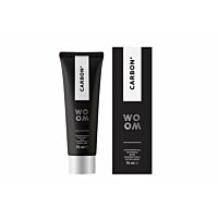 WOOM Carbon+ 75 ml – wybielająca pasta do zębów z węglem aktywnym