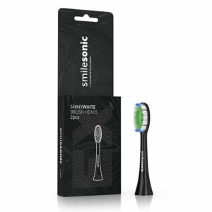 Końcówki wybielające Smilesonic UP/EX/GO ShinyWhite 2 szt. – czarne