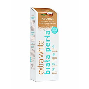 Biała Perła Coconut – wybielająca pasta do zębów z olejem kokosowym 75 ml