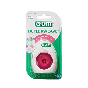 Woskowana nić dentystyczna GUM Butlerweave 1155 (55 m)