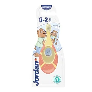 Jordan Step By Step Soft 0-2 – szczoteczka i gryzak dla dzieci  do 2. roku życia