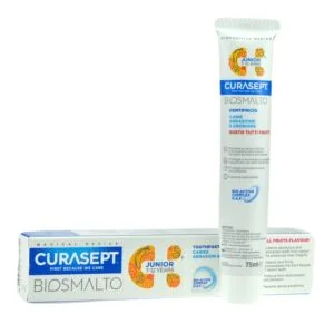  Curasept Biosmalto Junior – pasta do zębów dla dzieci o smaku tutti frutti 75 ml 