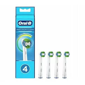 Oral-B Precision Clean Maximiser –  białe końcówki do szczoteczki elektrycznej 4 szt.