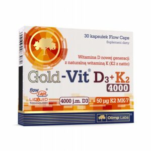Olimp Gold-Vit D3+K2 4000 – kapsułki 30 szt.