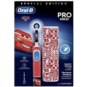 Szczoteczka elektryczna dla dzieci  Oral-B Auta Vitality Pro 103 Kids z etui podróżnym