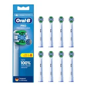 BRAUN Oral-B Precision Clean EB20RX – końcówki do szczoteczki elektrycznej 8 szt.