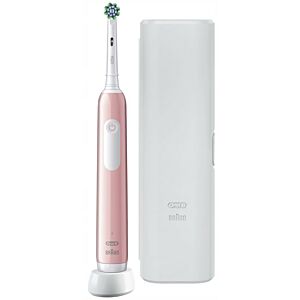 Szczoteczka elektryczna Oral-B PRO 1 Pink Cross Action z etui 