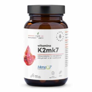 Aura Herbals Witamina K2MK7 MenaQ7® 200 µg – kapsułki 90 szt.
