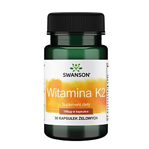 Swanson Witamina K2 MK-7 100 mcg – kapsułki 30 szt.