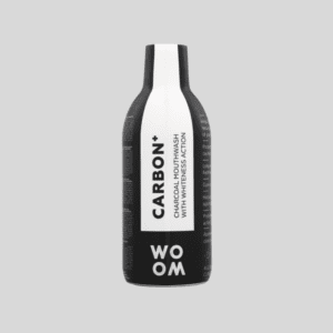 Płyn WOOM Carbon+ 500 ml - wybielająca płukanka z aktywnym węglem
