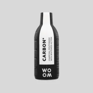 Płyn WOOM Carbon+ 500 ml - wybielająca płukanka z aktywnym węglem