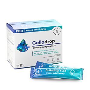 Aura Herbals Colladrop Flex, kolagen morski 5000 mg – saszetki 30 szt.