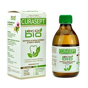 Curasept ECO BIO – naturalny płyn do płukania jamy ustnej  bez mentolu 300ml