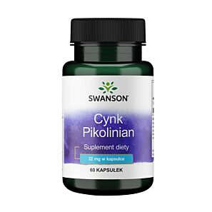 Swanson pikolinian cynku 22 mg – kapsułki 60 szt.