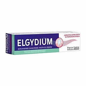 Elgydium na podrażnione dziąsła – pasta do podrażnionych, krwawiących dziąseł 75 ml