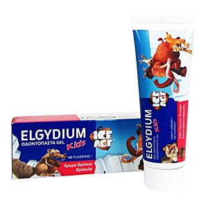 Elgydium Kids ICE AGE - pasta do zębów dla dzieci o smaku truskawkowym (2-6 lat) - 50 ml