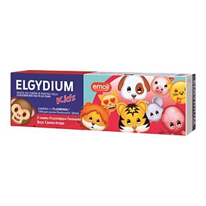 Pasta dla dzieci (3-6 lat) o smaku truskawkowym Elgydium Emoji Kids 75 ml