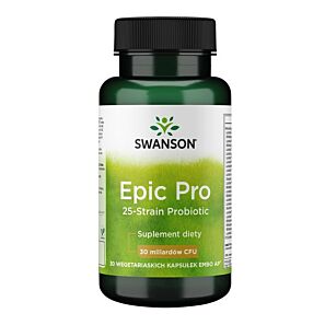 Swanson Epic Pro 25-strain Probiotic – kapsułki 30 szt.