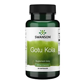 Swanson Gotu Kola (wąkrotka azjatycka) 435 mg – kapsułki 60 szt.