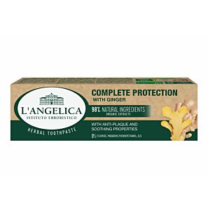 L’Angelica Pełna Ochrona z imbirem – naturalna pasta do zębów bez fluoru 75 ml
