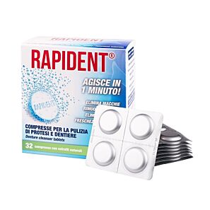 L'Angelica Rapident - tabletki do czyszczenia protez i ruchomych aparatów ortodontycznych 32 szt.