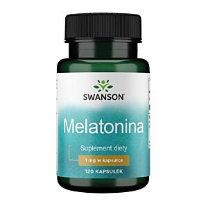 Swanson Melatonina 1 mg – kapsułki 120 szt.