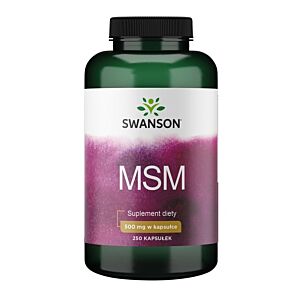 Swanson MSM 500 mg – kapsułki 250 szt.