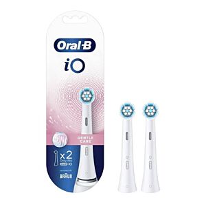 BRAUN Oral-B iO Gentle White –  końcówki do szczoteczki magnetycznej 2 szt.