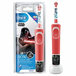 Szczoteczka elektryczna dla dziecka +3 ORAL-B Vitality Kids D100 Star Wars