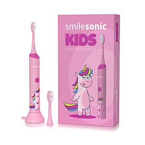 Szczoteczka soniczna dla dzieci Smilesonic Kids Jednorożec + kalendarz mycia zębów z naklejkami