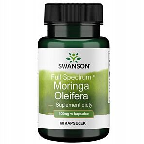 Swanson Full Spectrum Moringa Oleifera 400 mg – kapsułki 60 szt.