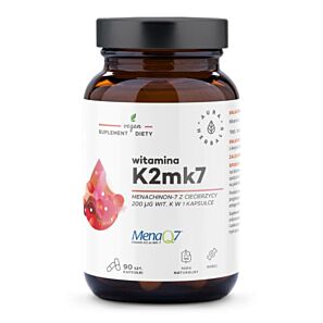 Aura Herbals Witamina K2MK7 MenaQ7® 200 µg – kapsułki 90 szt.