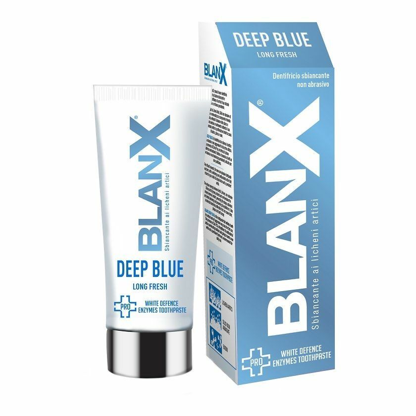 BLANX BLANX PRO Deep Blue 75 ml - pasta wybielająca do zębów z cynkiem — Inhaltsstoffe i ocena