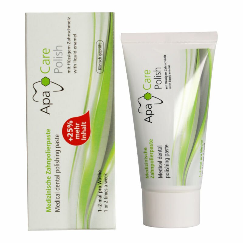 ApaCare ApaCare Polish - pasta polerująca szkliwo, do usuwania przebarwień 20 ml — Składniki i ocena