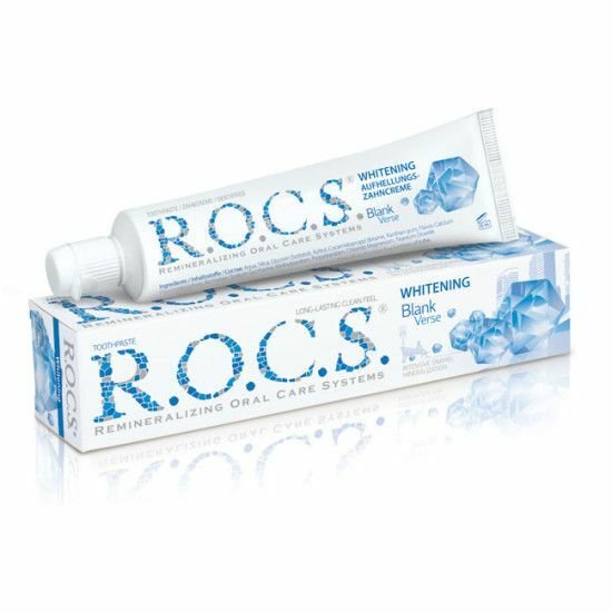 Nieznana Pasta wybielająca Rocs Whitening 60ml — Składniki i ocena