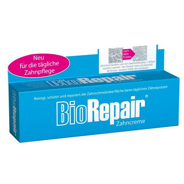 Dr. Dr. Wolff's BioRepair - pasta do zębów bez fluoru z cząsteczkami Microrepair 75 ml — Składniki i ocena