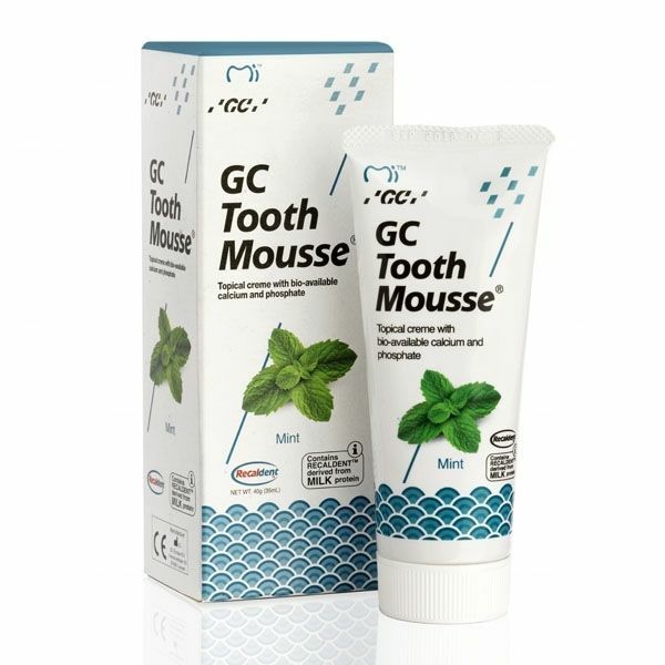 GC GC Tooth Mousse Mint 35 ml – remineralizująca pasta do zębów z kompleksem Recaldent