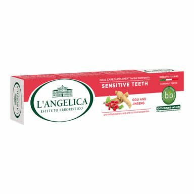 Nieznana L’Angelica Wrażliwe Zęby 75 ml – naturalna pasta dla zębów wrażliwych