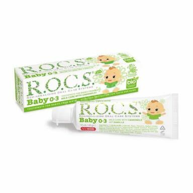 Nieznana Pasta dla dzieci do 3 lat Rocs Baby Rumianek 35ml