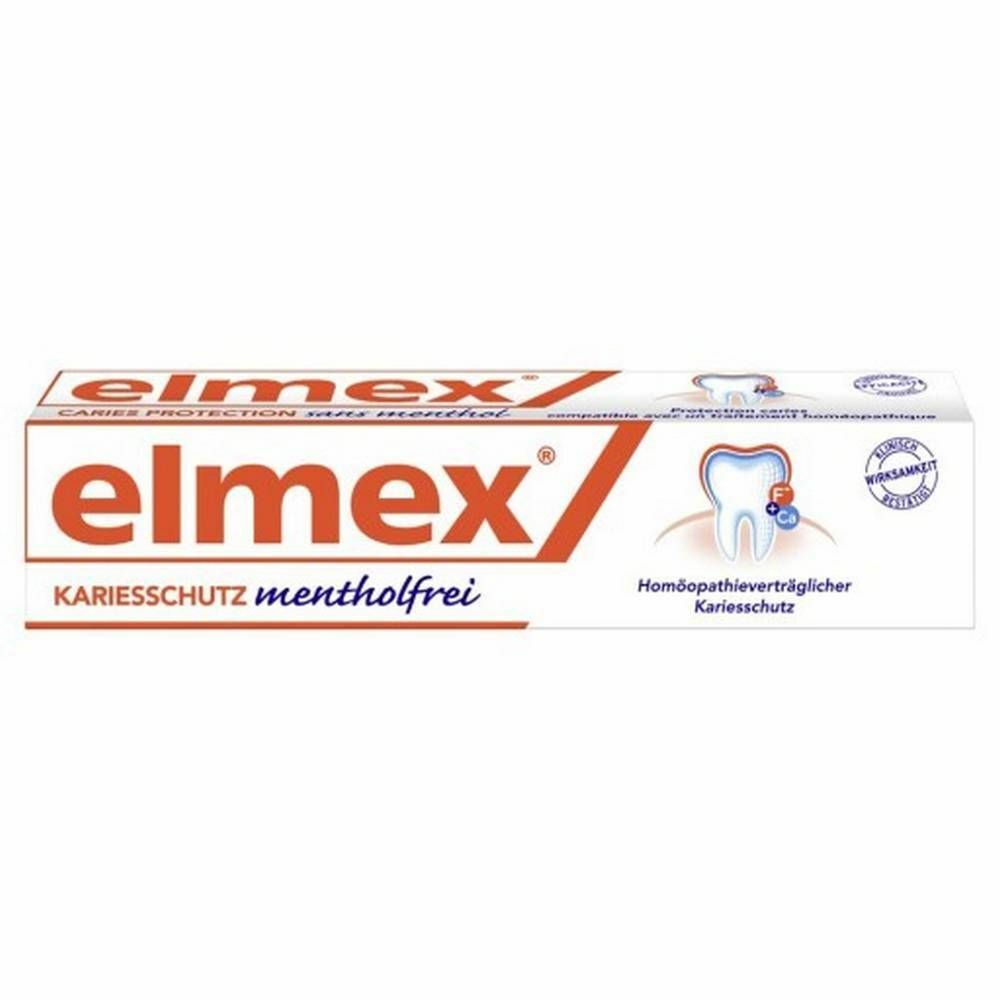 Nieznana Pasta do zębów bez mentholu Elmex 75ml
