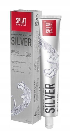 SPLAT SPLAT Special Silver - pasta do zębów  o działaniu silnie odświeżającym 75 ml
