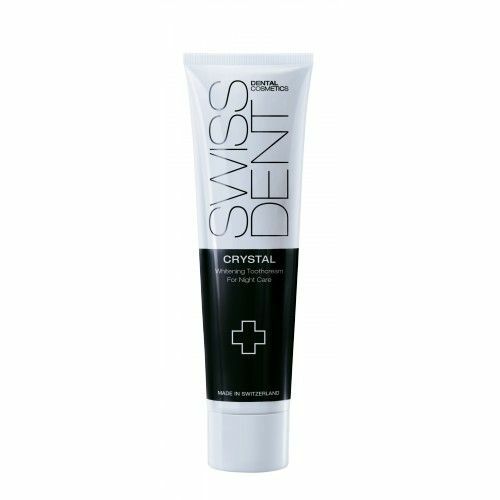 Swissdent SwissDent Crystal - remineralizujący i wybielający krem bez fluoru na noc 100ml