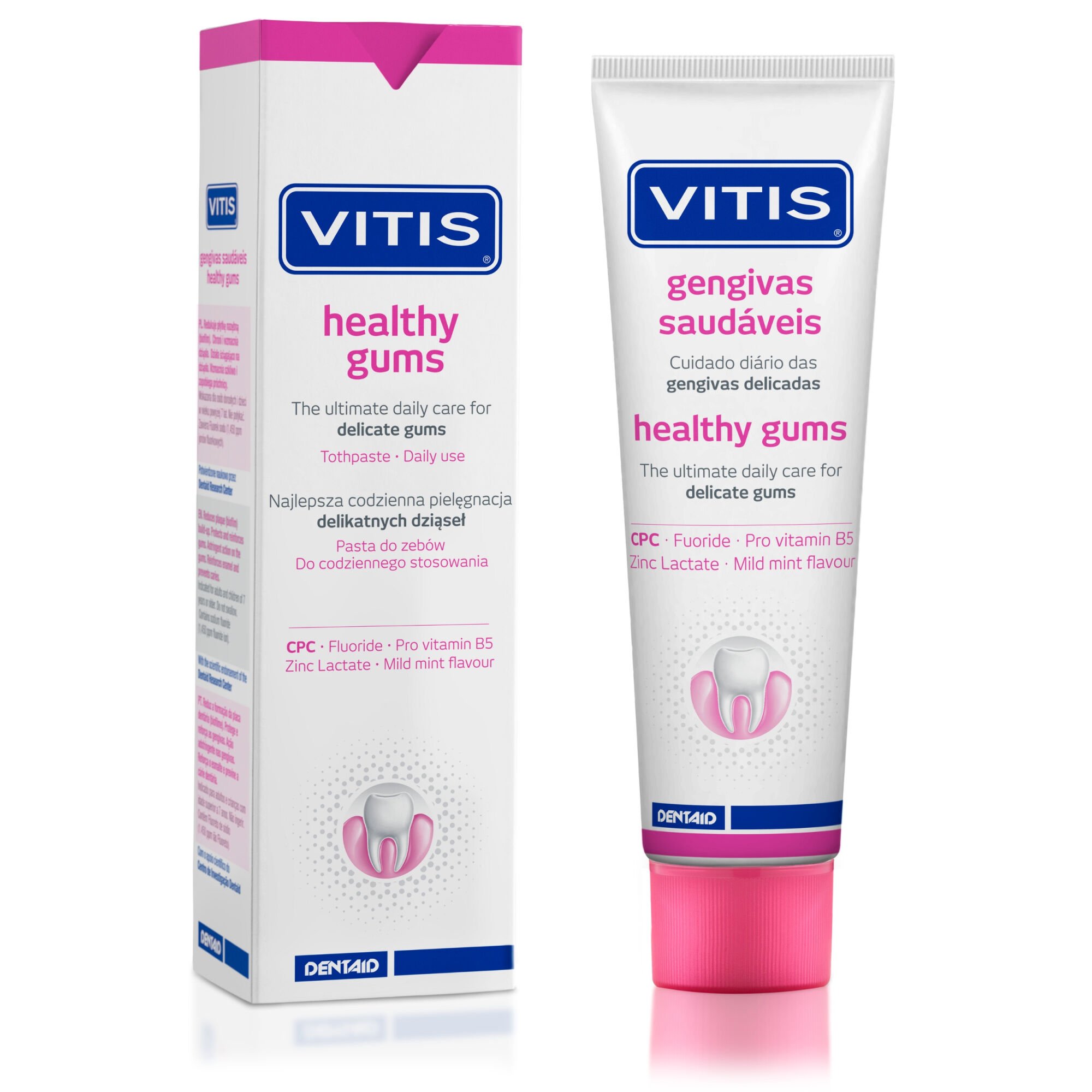 Vitis Vitis Gingival 100 ml - Pasta ochronna, poprawiająca zdrowie dziąseł — Składniki i ocena