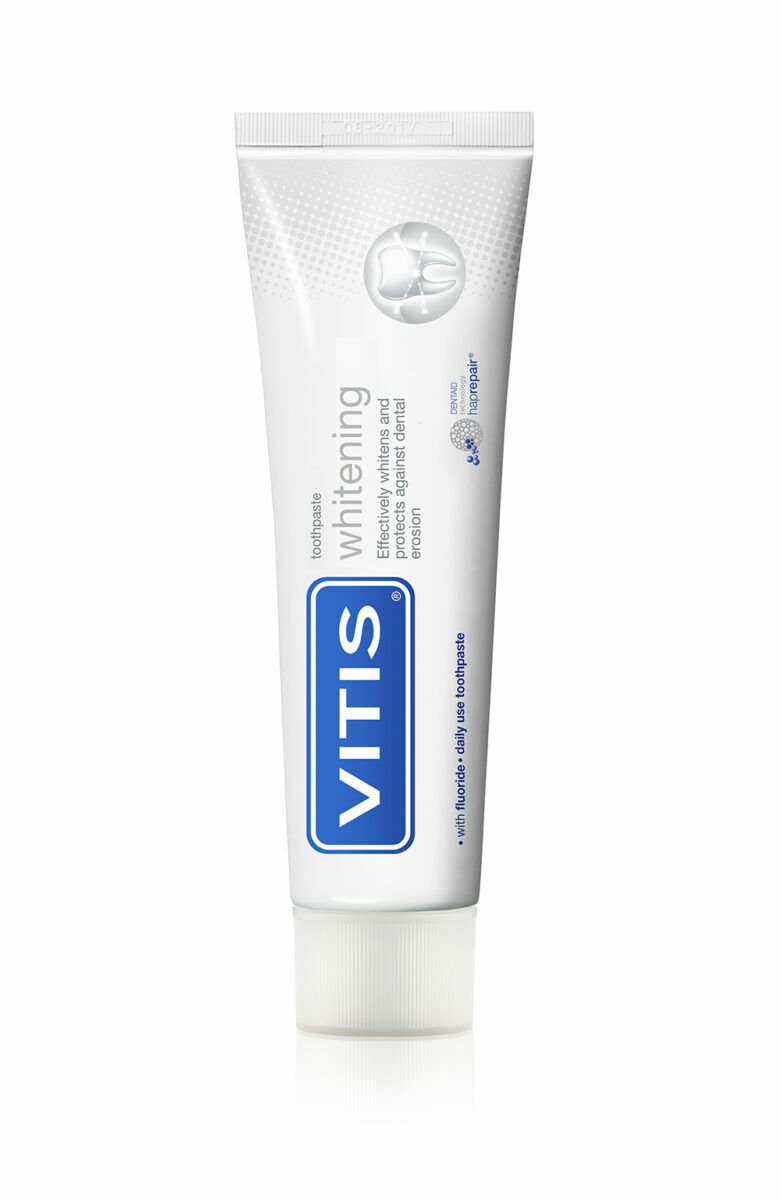 Vitis Vitis Whitening 100 ml – wybielająca pasta do zębów z cząsteczkami Nanorepair — Składniki i ocena
