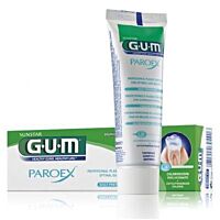 GUM Butler ParoeX 75ml - Pasta z chlorheksydyną 0,06% do codziennego użytku, zapobiegająca stanom zapalnym dziąseł