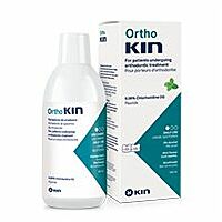 OrthoKIN - Miętowy płyn do codziennej higieny jamy ustnej dla osób noszących aparat ortodontyczny 500ml