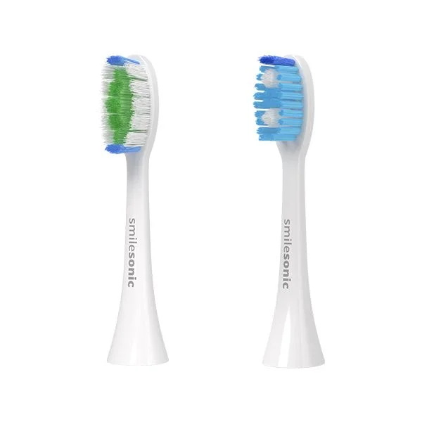 Zestaw zawierający końcówkę DailyCare i ShinyWhite – kolor biały UP/EX/GO
